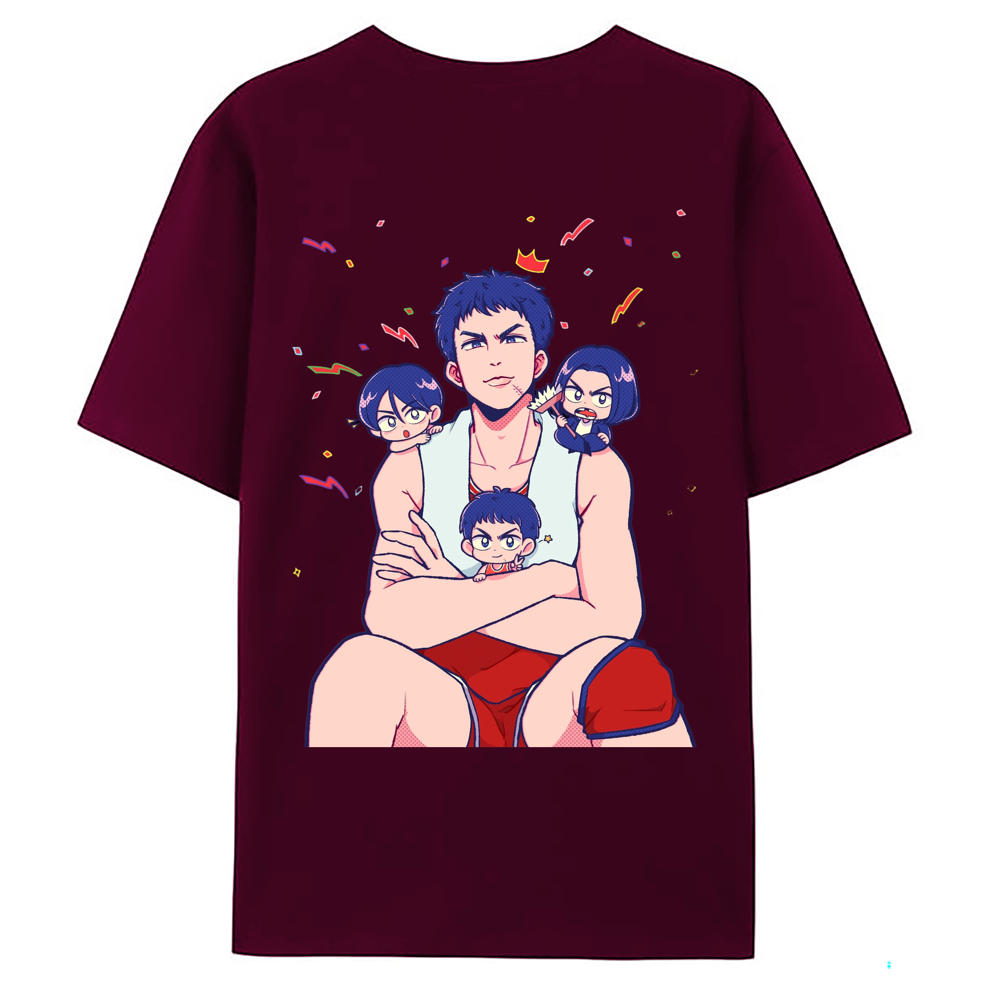 （画像用） SLAM DUNK／スラムダンク レディース半袖Tシャツ(バックプリント)